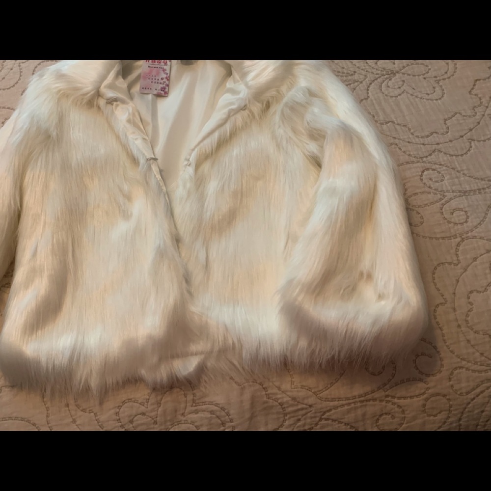 Faux fur jacket